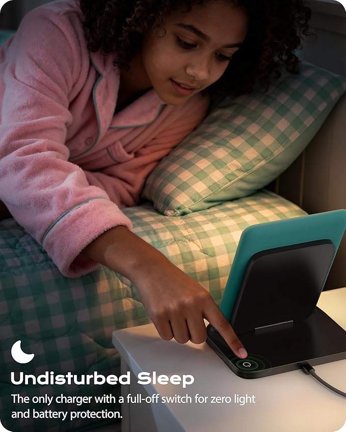 Stouchi Foldable Wireless Charging Dock Compatible - Image 4