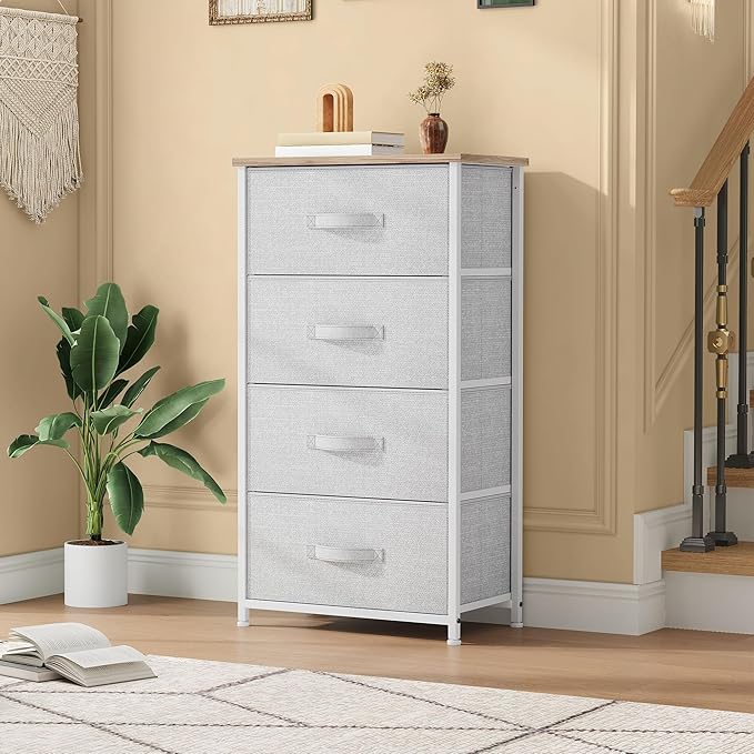 DWVO 4 Drawers Dresser, Dresser - Image 2