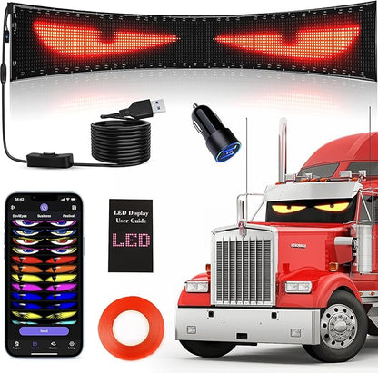 Rayhome 58''x8'' Large Multiple LED Eyes by Rayhome