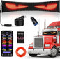Rayhome 58''x8'' Large Multiple LED Eyes by Rayhome