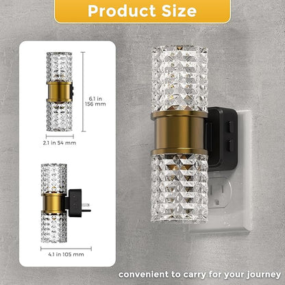 L LOHAS LED Night Light, Dimmable Night Lights Plug into Wall, 2 Pack 0-100LM - Image 6