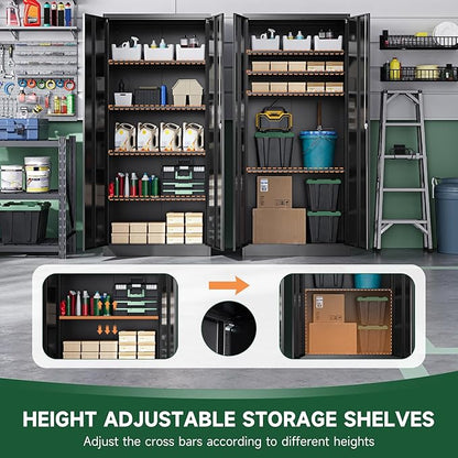 Letaya Metal Garage Storage Cabinets - Image 4
