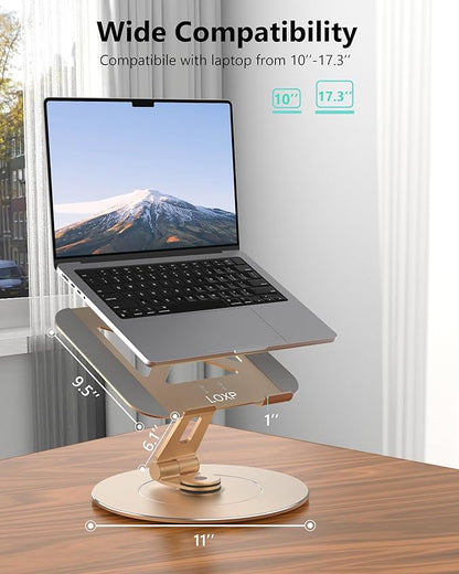 Ultra-Stable Swivel Laptop Stand - Image 5