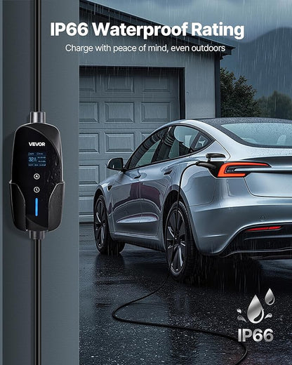 VEVOR Level 2 Tesla Charger, 32 Amp Adjustable Current, 240V Portable Home - Image 7