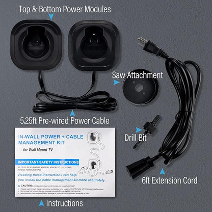 in-Wall Cable Management Kit for Wall Mounted TV - Image 8