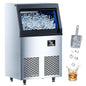 Coolski 150 lbs/24H Commercial Ice Maker Machine, 45 Cubes/6mins, 35 lbs Ice by Coolski