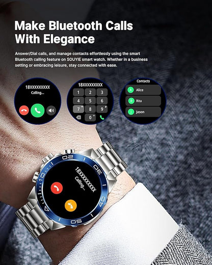 SOUYIE Smart Watch for Men, 1.43''AMOLED Screen - Image 2