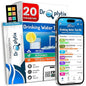 20-in-1 Drinking Water Test Kit by DROPLYTIX