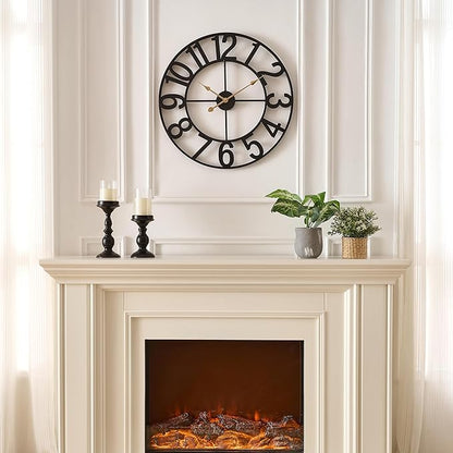 Alarmore Wall Clocks for Living Room Decor, Silent Wall Clock Battery Operated - Image 6