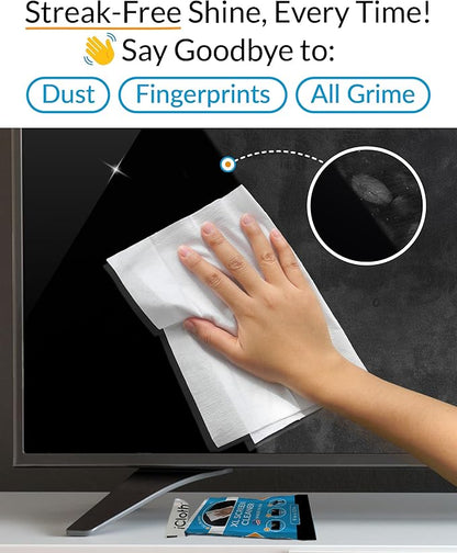 iCloth XL Screen Cleaning Wipes, Lint-Free and Streak-Free, Fast-Drying - Image 7