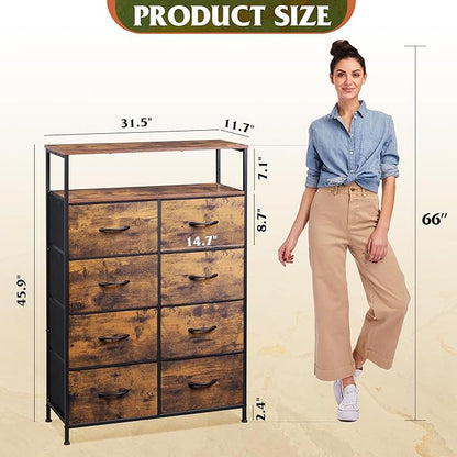WLIVE Fabric Dresser for Bedroom - Image 3