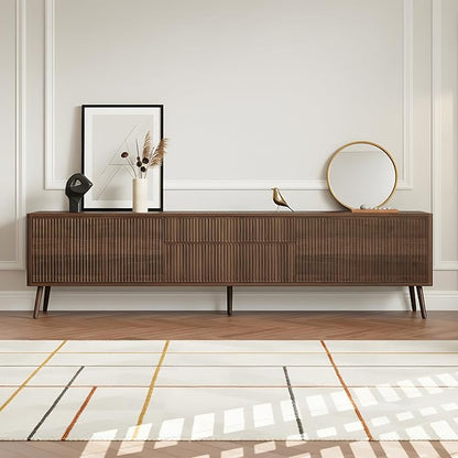 Merax Mid Century 70" TV Stand, Modern Entertainment Center by Merax