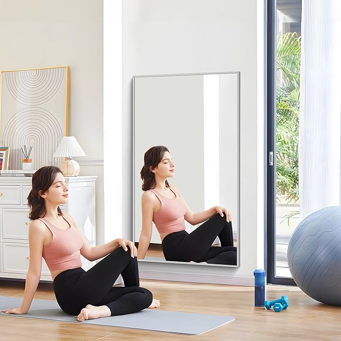 36x55inch Bathroom Mirror, Large Rectangular Wall Mirrors - Image 6