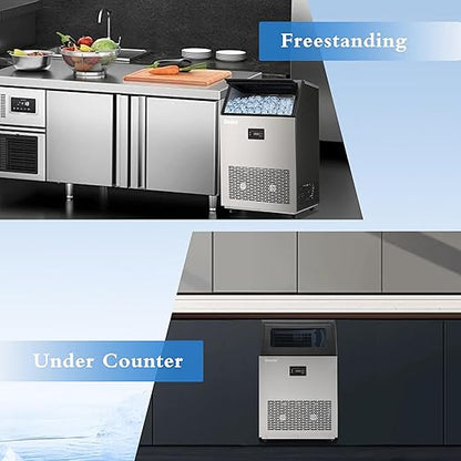 Commercial Ice Maker Machine, 130Lbs/24H - Image 8