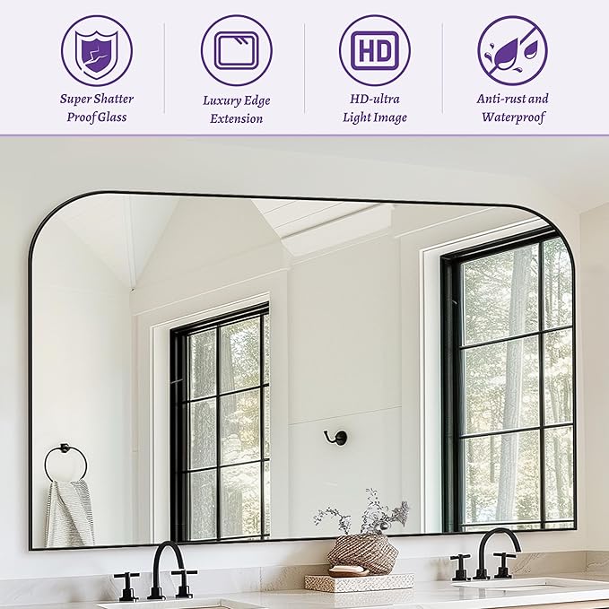 Bathroom Mirror, Wall Mirrors, Bathroom Vanity Mirror - Image 6