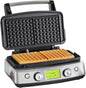 GreenPan Elite 2-Square Belgian & Classic Waffle Iron, Healthy Ceramic Nonstick by GreenPan