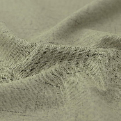 KOUFALL 52x72 Inches Long Sage Green Back Tab Linen Blackout Curtains - Image 8