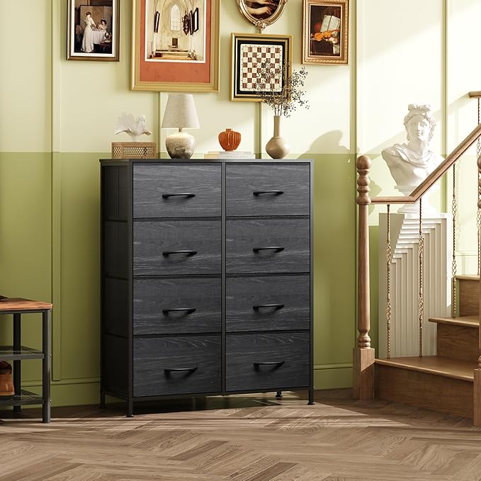 WLIVE Fabric Dresser for Bedroom, Tall Dresser - Image 8