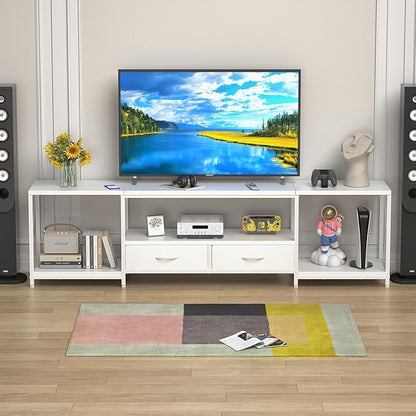 GYIIYUO TV Stand with Fabric Drawer - Image 7