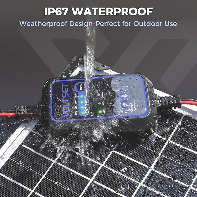 Voltset MPPT Solar Charge Controller : IP65 Waterproof - Image 2