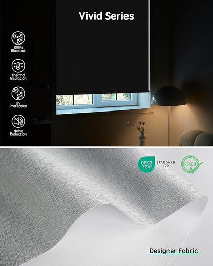 Yoolax Motorized Blinds with Remote, Smart Blinds - Image 6