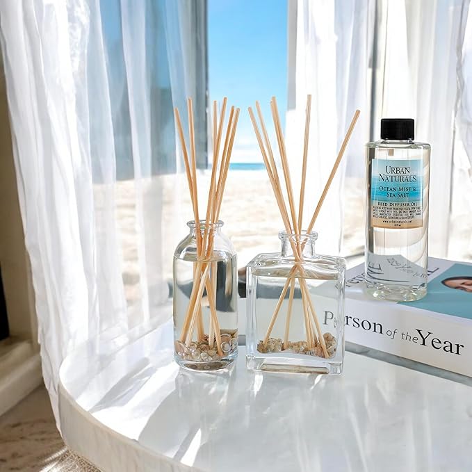 Urban Naturals Ocean Mist & Sea Salt Reed Diffuser Set | Made - Image 6