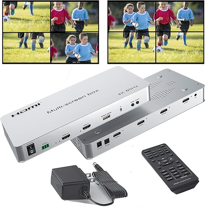 4K 2x2 Video Wall Controller&Multi-Screen Box point-to-point processor HDMI by Unknown
