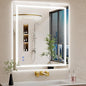 32"x36" LED Bathroom Mirror by WISSMILESHOME