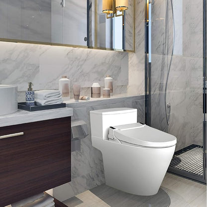 VOVO VB-6100SR Round Bidet Toilet Seat, Warm Water, LED Light, Heated Seat - Image 2
