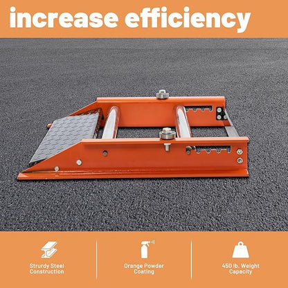 Heavy Duty Cable Roller Stand, Single Reel Dispenser - Image 4