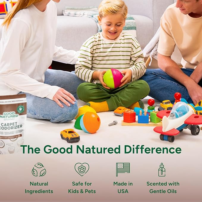 Good Natured Brand | Carpet Deodorizer & Freshener Powder | 31 oz Pet Odor - Image 7