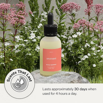 Apotheke Scent Tower Aromatherapy Diffuser Fragrance Refill, Sea Salt Grapefruit - Image 4