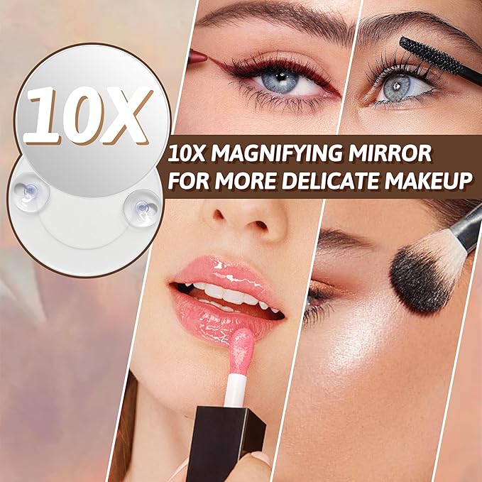 FENNIO Vanity Mirror with Lights, 3 Color Modes & Brightness Adjustable - Image 5