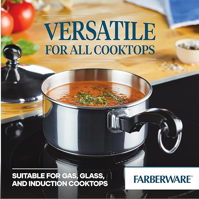 Farberware Classic Stainless Steel Sauce Pan/Saucepan - Image 3