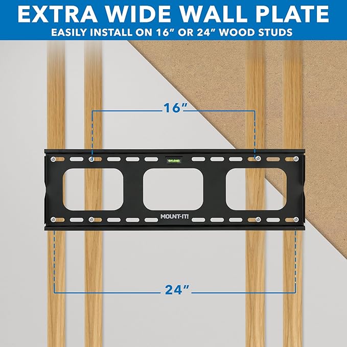 Mount-It Low-Profile Tilting TV Wall Mount Bracket - Image 9