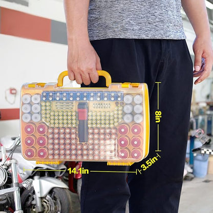 Battery Organizer Storage Holder Box Case - Image 6