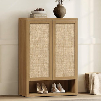 SICOTAS Rattan Shoe Storage Cabinet by SICOTAS