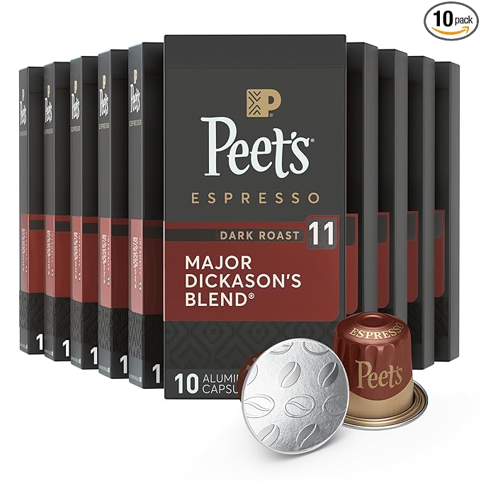 Peet's Coffee, Dark Roast Espresso Capsules, Compatible by Peet%E2%80%99sCoffee