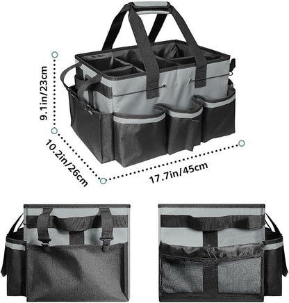Boczif Cleaning Caddy Bag Wearable, Supplies Organizer - Image 5