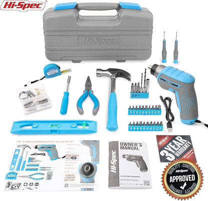 Hi-Spec 35pc Blue Tool Kit - Image 7