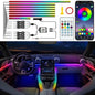 Jushope Car LED Strip Lights, Interior Acrylic LED Lights by Jushope