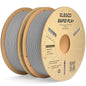 ELEGOO Rapid PLA Plus Filament 1.75mm Gray 2KG, PLA+ 3D Printer Filament by ELEGOO