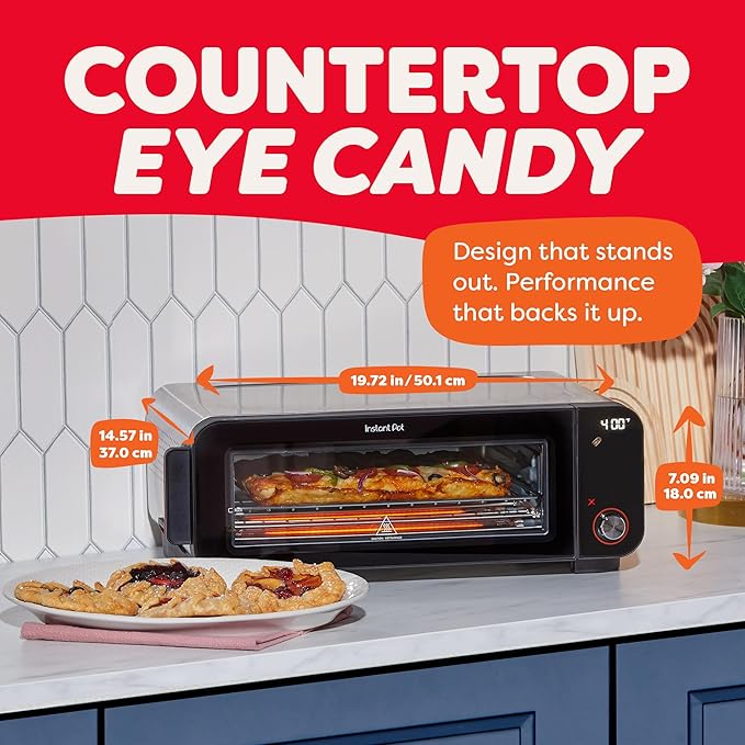 Instant Pot No Preheat Required* 6-in-1 Pizza and Toaster Oven - Image 10