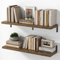 Marsmiles Extra Wide Floating Shelves by Marsmiles