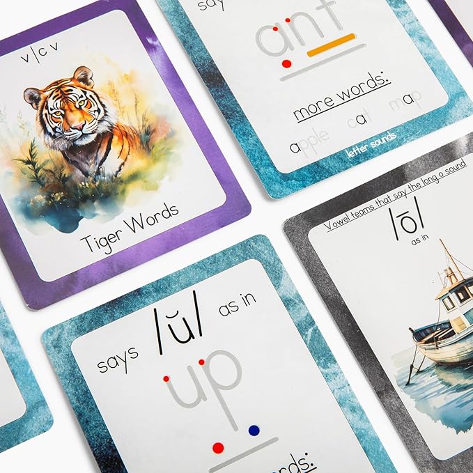 Phonics & Vowel Teams Flashcards - Image 3