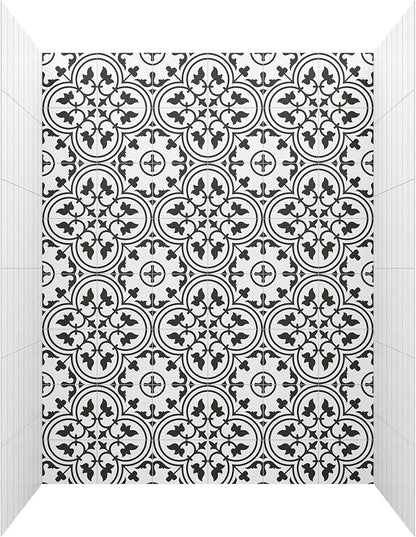 Miseno MSW786036 Readyset 78" X 60" X 36" Five Panel Alcove Shower Wall Kit by Miseno