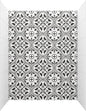Miseno MSW786036 Readyset 78" X 60" X 36" Five Panel Alcove Shower Wall Kit by Miseno