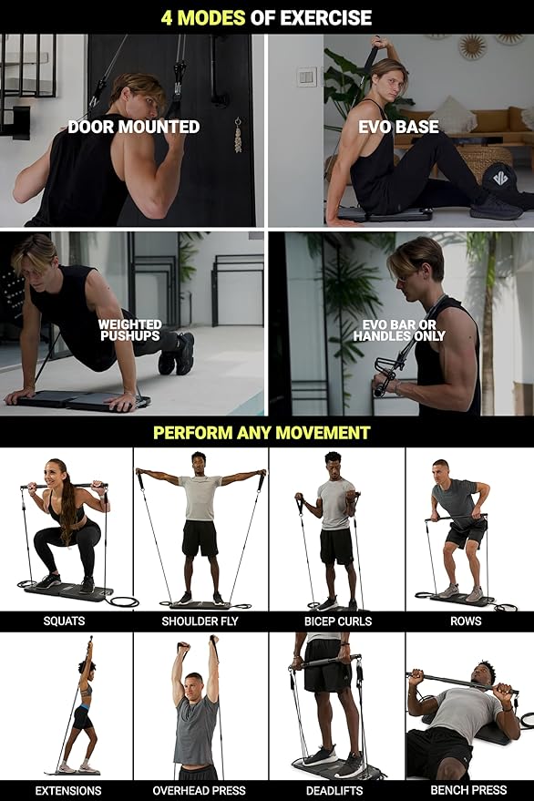 EVO Gym - Portable Home Gym Strength Training Equipment, at Home Gym | All in - Image 3
