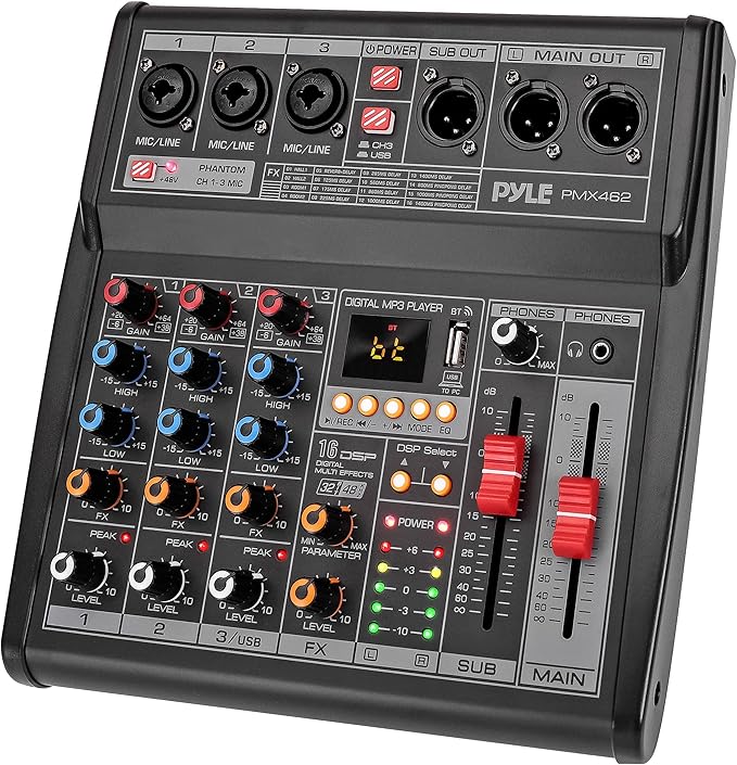 Pyle Professional DJ Audio Mixer by PyleUSA