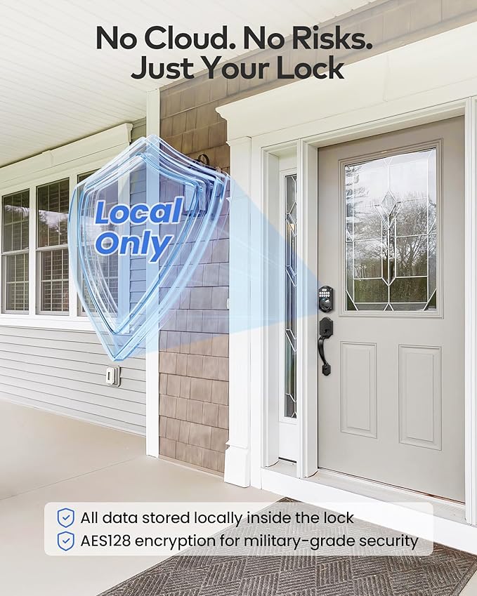TEEHO TE012W WiFi Smart Lock, Fingerprint Door Lock - Image 9